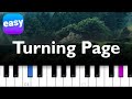 Sleeping at Last - Turning Page EASY PIANO TUTORIAL
