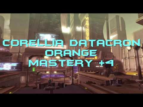Corellia Datacron Orange Mastery +4