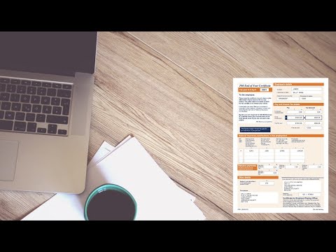 How to get a P60 Online