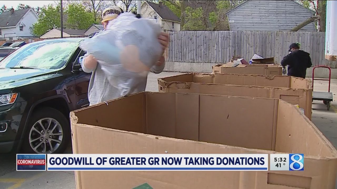 Goodwill again taking donations with changes to limit exposure