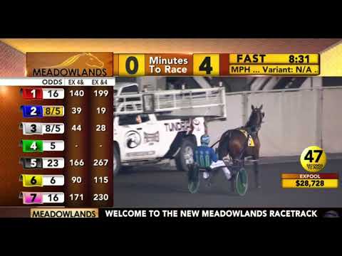 Meadowlands Racetrack - $81, 000 GOVERNOR`S CUP - CONSOLATION   November 21, 2020