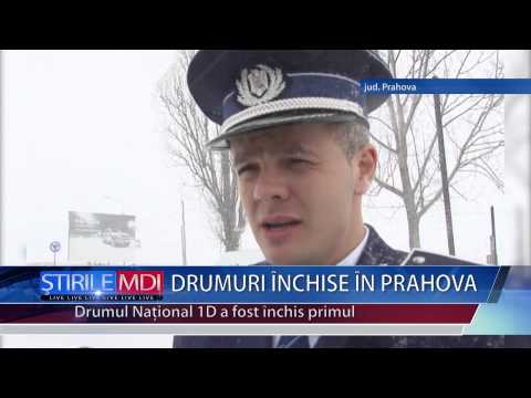 DRUMURI ÎNCHISE ÎN PRAHOVA - MDI TV