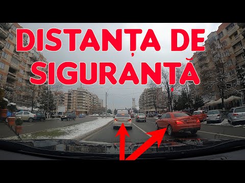 MAINTAINING A SAFE DISTANCE IN TRAFFIC | BRAKING DISTANCE