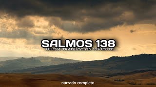 SALMOS 138 (narrado completo)NTV @reflexconvicentearcilalope5407 #biblia #salmos #parati #cortos