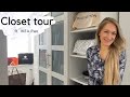 CLOSET TOUR Walk In Wardrobe Ft IKEA Pax And How I Store My Handbags Lesley Adina