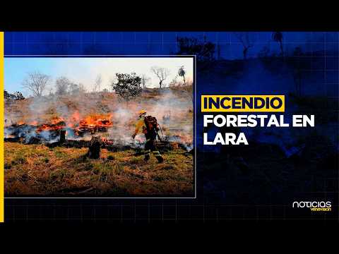 ALERTA EN LARA: Incendio forestal se extiende de Sabaneta a San Pedro en el municipio Torres