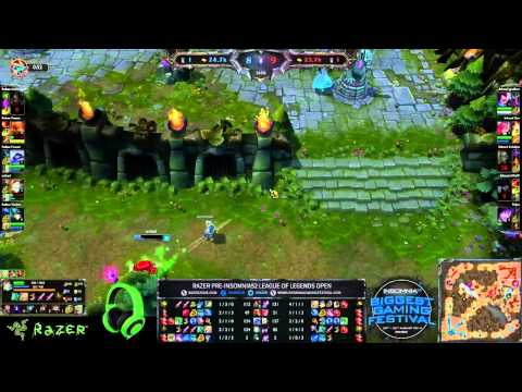 Team Infused vs Team Refuse - Game #1 - Grand Final - Razer League of Legends Pre-Insomnia52 Open