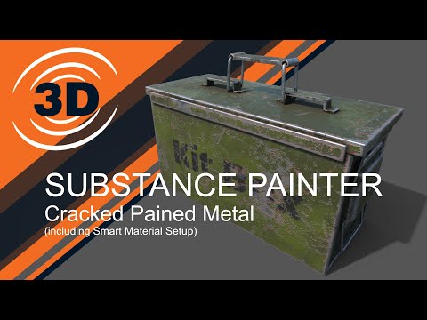 Creating Painted Metal in Substance Painter