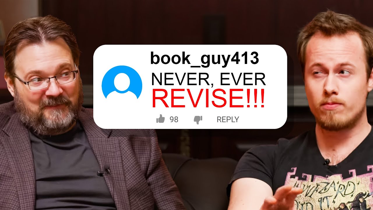 The Worst Writing Advice I've Ever Heard w/ Brandon Sanderson & Tim Hickson (@HelloFutureMe )