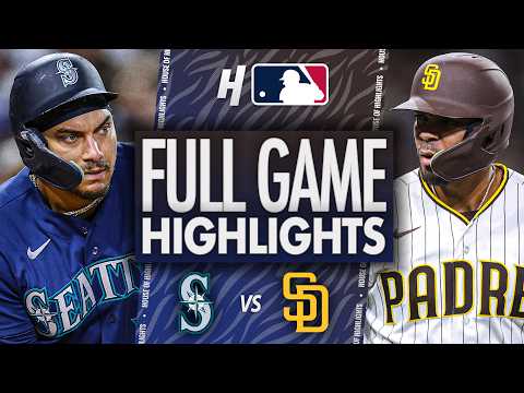 샌디에이고 VS 시애틀 MLB 하이라이트