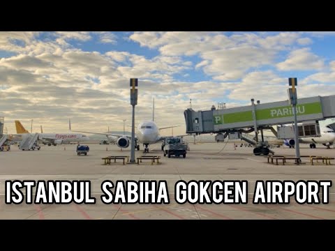 Caminhando pelo Aeroporto Internacional Sabiha Gokcen de Istambul | Setembro de 2023