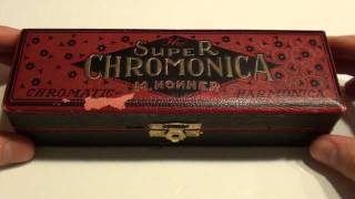 Video thumbnail for Grandpa's Old Hohner Super Chromonica by WatchMrMoon