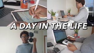 A Day in the Life of a Graduate Student- Studying for my finals + Mini Beauty Room Tour