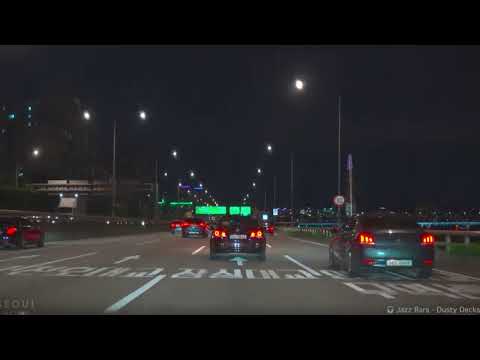 Ask- Nujabes & Fat Jon Extended Version With Nighttime Driving Video Relaxing Music