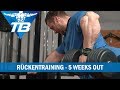 Rückentraining | 5 weeks out of Olympia Amateur