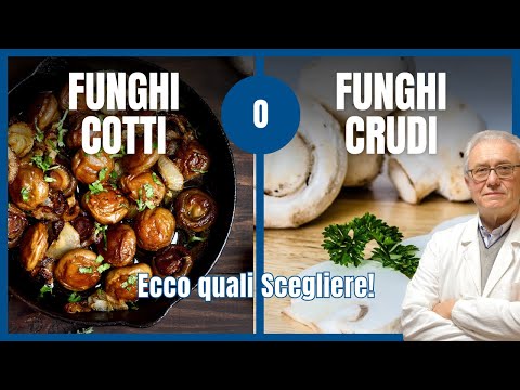 FUNGHI COTTI o FUNGHI CRUDI? 🍄‍🟫