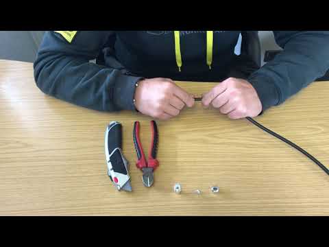 How to fit/replace a Coax plug for TV Aerial - North West Aerials