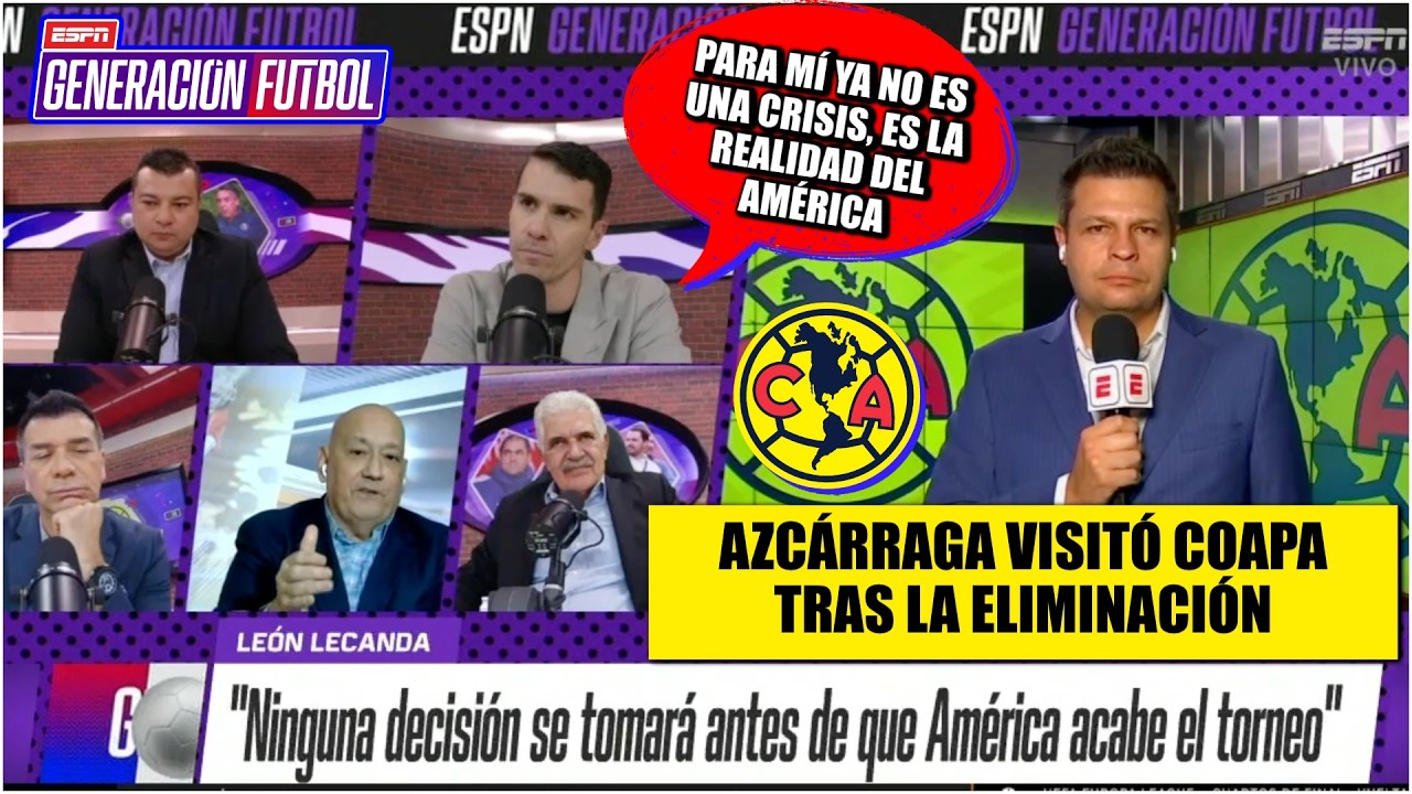 MOLESTIA en AMÉRICA por OTRO FRACASO. Ninguna decisión se tomará hasta acabar torneo | Generación F