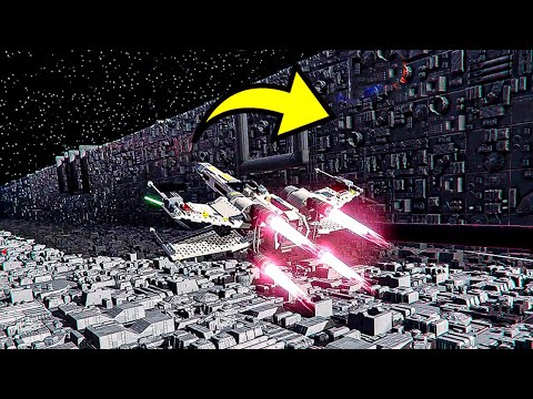 Can you TURN BACK during the trench run?