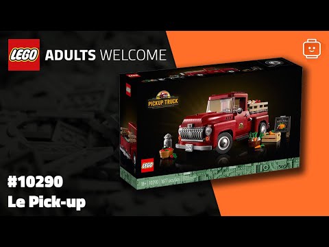Vidéo LEGO Adults Welcome 10290 : Le pick-up