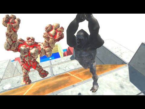 PRIMATES VS INFERNALS  -  FIGHT ON THE CRAZY RAMP  -  WHO GETS IN THE CROWN - ARBS