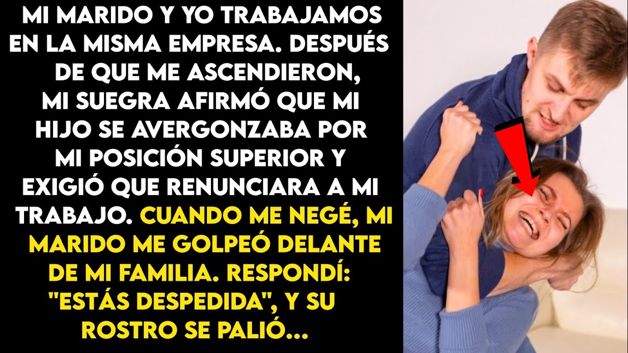 Me ascendieron y mi suegra dijo que mi hijo se sentía avergonzado por mi puesto superior. Me negué y