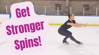 Improve your Spins - With 3 Squat Variations!!