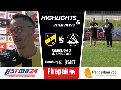 Lauenburger SV - ASV Bergedorf 85 Kreisliga 8. Spieltag