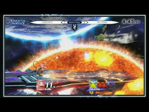 KotN5 - JJROCKETS vs PG | ESAM - Smash 4 Winners Finals