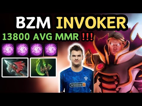 🔥 RANK 11 BZM INVOKER Midlane Gameplay 7.37e 🔥 Grandmaster Tier - Dota 2