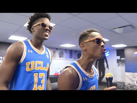2018 Pac-12 Men's Basketball Media Days: UCLA's Jaylen Hands, Kris Wilkes belt out karaoke