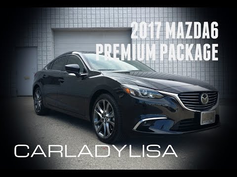 2017 MAZDA6 | Premium Package Black with White Nappa Leather
