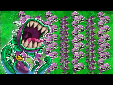 All Chomper level 100 VS 999 Football Zombie - Plants vs Zombies Battlez | STICK GAMING