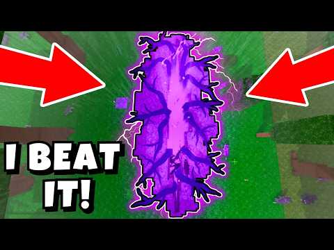 I FINALLY Beat the NEW Hard Mode Update in 99 Nights in the Forest