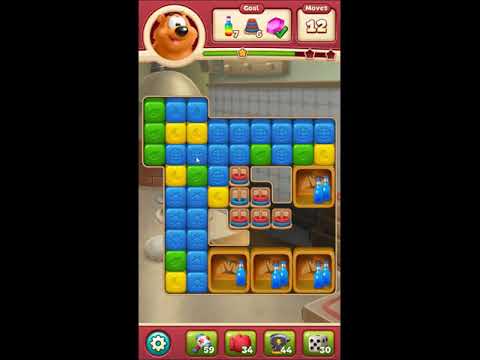 Toon Blast Level 2717 - NO BOOSTERS 🐻🐺🐱 | SKILLGAMING ✔️