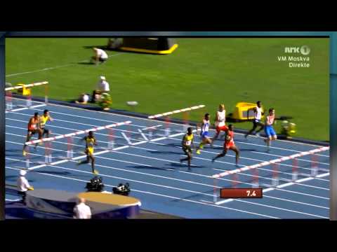 Moscow 2013 Men 110M Hurdles Heat 4 IAAF World Championship