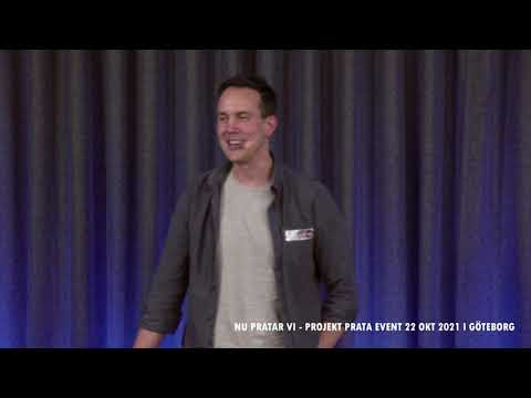 Arvid Lundkvist om stamning | NU PRATAR VI | Projekt Prata Event 22.10.2021 Göteborg