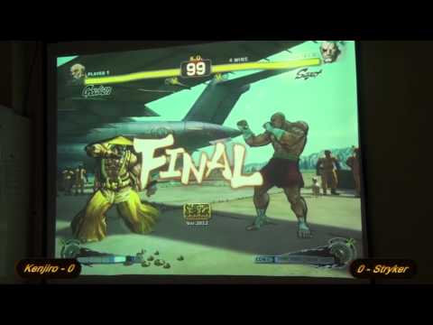 SSF4Alegrete - 18 - Kenjiro (Gouken) x Stryker (Sagat,Ken) - AE2012