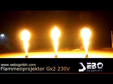 Gx2 Flammenprojektor Outdoor