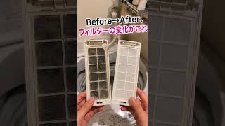 え、これ服のせいじゃないかも？洗濯槽クリーナーで検証した結果 #グルメ #pr動画 #飯テロ
