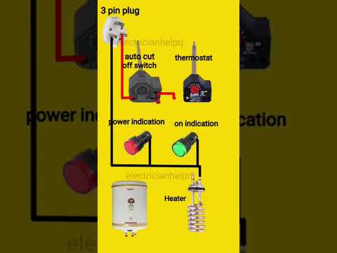 Geyser wiring@ electricianhelprj