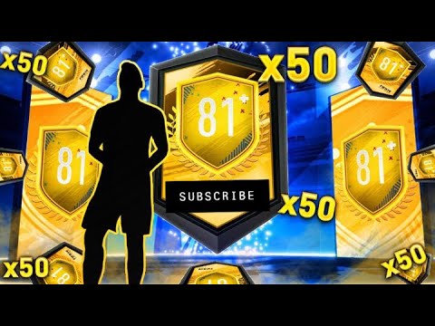 50x 81+ UPGRADE PACKS AND PLAYER MOMENTS PACK! (INSANE 90+ PACKED)