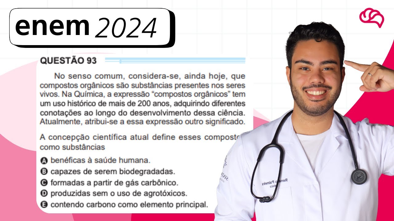 Resolução em Vídeo — Questão 93 ENEM 2024