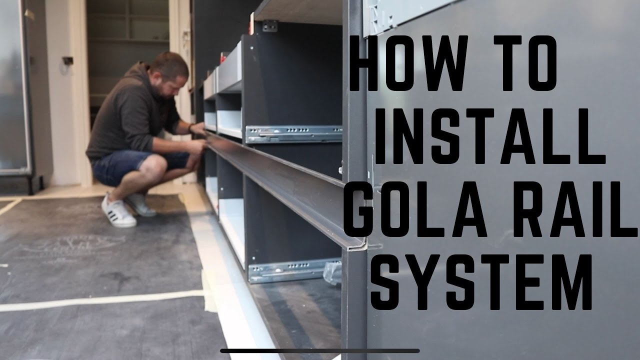 How to install Gola Rail system (short)