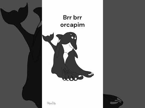 Brainrot orca #italianbrainrot  #animation