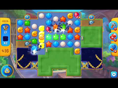 Fishdom 2021 - Level 4924   #Playrix #Fishdom #gaming