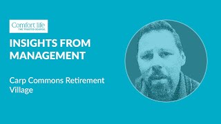 Carp Commons Retirement Village  - Verve Senior Living – video perspective