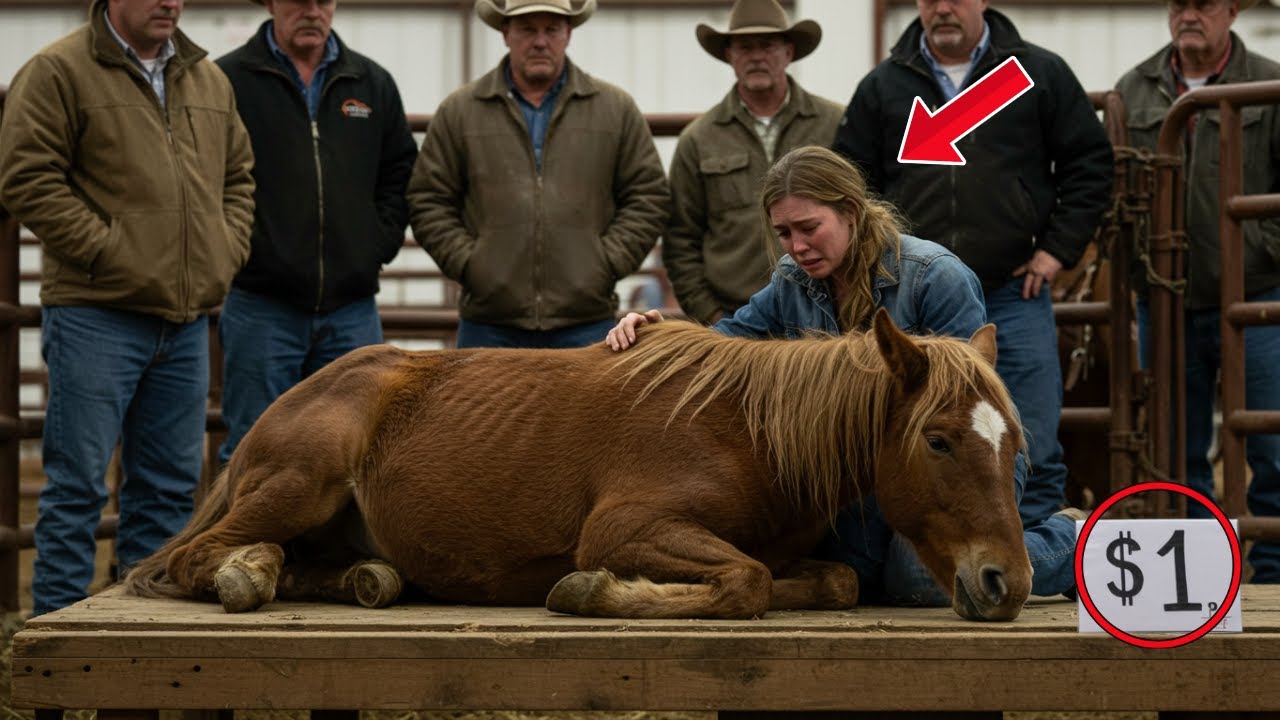 Rejected horse was sold for $1 at auction — but no one expected what happened next!