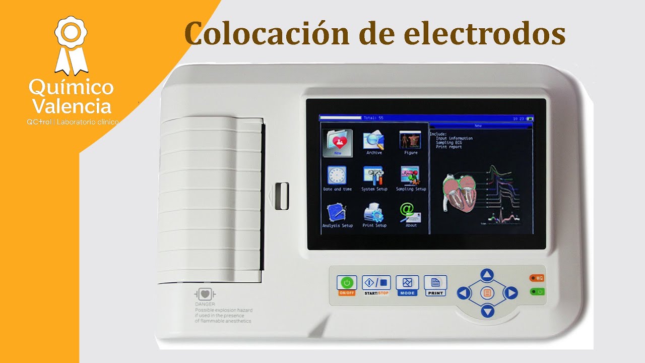 How to take an EKG (6 leads): Electrode placement