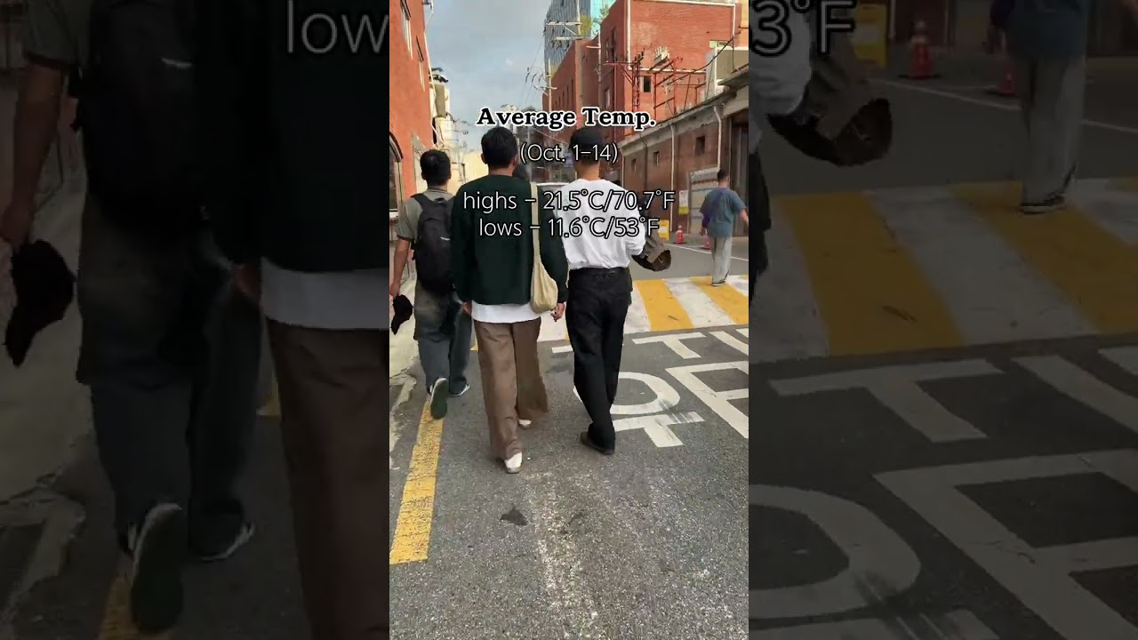 What people are wearing in Korea rn? October Edition